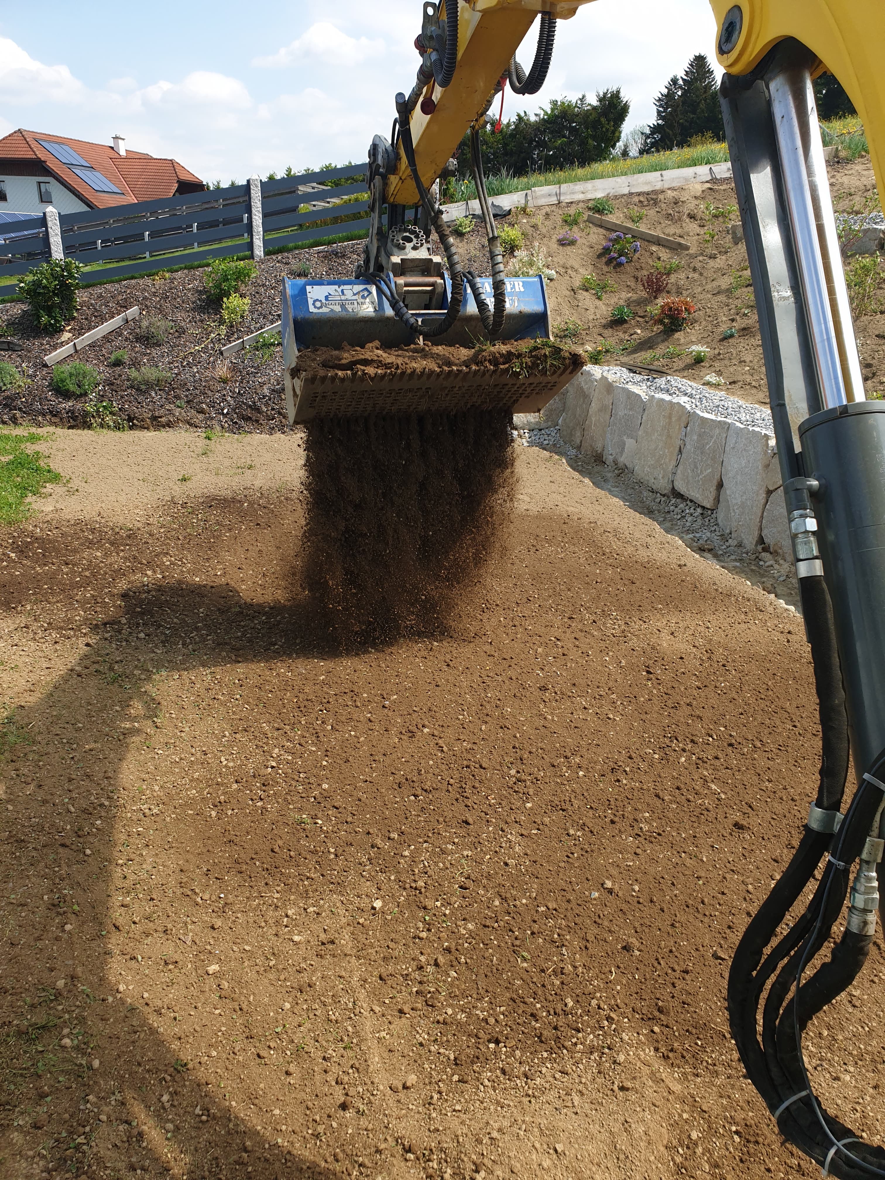 Baggertech im Einsatz